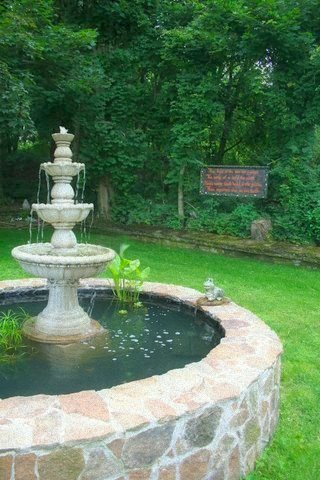Fountain in the Secret Garden