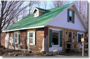 Side View Of Lodge